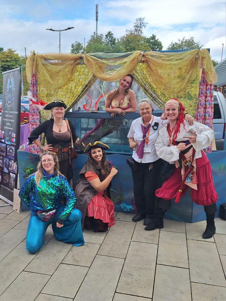 Pesky Pirates set sail to game & quiz with their Mermaid friends