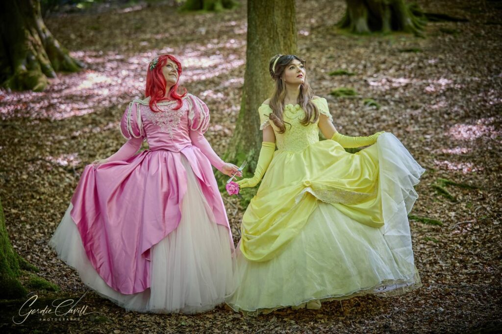 Fairy-tale princesses fit for dreamy enchanting parties & events