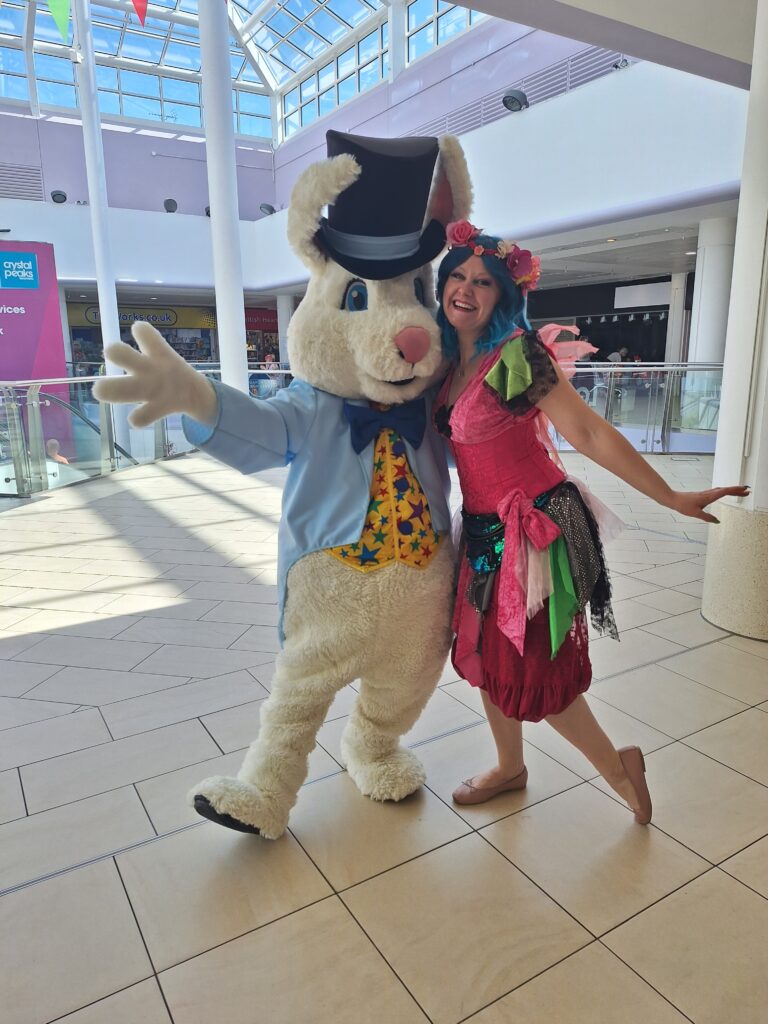 Bunny hands jacket and bow costumes