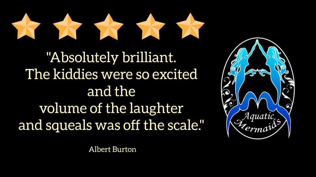 a five star review from a previous customer saying that their experience was "absolutely brilliant"